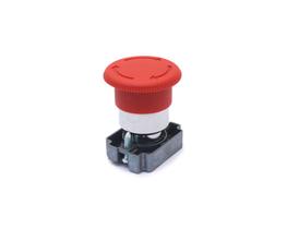 Botão de Emergência Metálico Tipo Cogumelo 40mm - Gira-Destrava - LAY5-BS54 Botão de Emergência Metálico Tipo Cogumelo 40mm - Gira-Destrava - LAY5-BS54