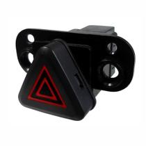 Botão de Emergência Pisca Alerta - GM 95214143 e 96828350 - 12V - DNI 2149 Botão de Emergência Pisca Alerta - GM 95214143 e 96828350 - 12V - DNI 2149