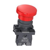 Botão de Emergência Pulsador 1NF XA2EC42 Vermelho Schneider