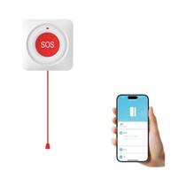 Botão De Emergência WiFi Zigbee SOS Inteligente Sem Fio Para Chamadas De Segurança De Pacientes