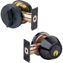 Botão de entrada Lock Tell e resistente à serra Deadbolt