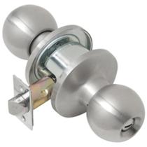 Botão de esfera de privacidade Weiser CL100052 em aço acetinado