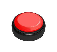 Botão de fala personalizado Easy Button RED Essential preto/vermelho Botão de fala personalizado Easy Button RED Essential preto/vermelho