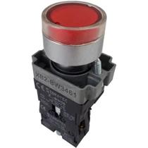 Botão de impulso Iluminado metálico BW3561 24Vcc/Vca 1NA Botão de impulso Iluminado metálico BW3561 24Vcc/Vca 1NA