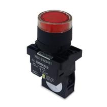 Botão de Impulso Iluminado Plástico
