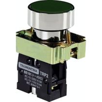 Botão de Impulso Tramontina TRP2-BA31 1NA Verde com Base de Metal