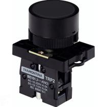 Botão de Impulso Tramontina TRP2-EA21 1NA Preto com Base de Plástico