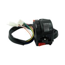 Botão De Interruptor De Guidão Esquerdo 7/8 22mm Para Farol De Motocicleta, Luz De Neblina E Sinal Botão De Interruptor De Guidão Esquerdo 7/8 22mm Para Farol De Motocicleta, Luz De Neblina E Sinal