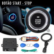 Botão de Partida Start Stop Nissan Kicks 2016 2017 2018 2019 2020 Ignição Chaveiro Tag Rfid Top