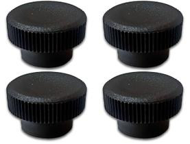 Botão de Plástico KNOB Fêmea M6 - 04Un