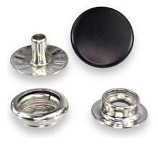 Botão De Pressão Ferro 1002/100 Cor Preto Cx200