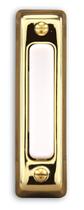 Botão de pressão Heath Zenith SL-711-02 com fio dourado branco Botão de pressão Heath Zenith SL-711-02 com fio dourado branco