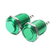 Botão De Pressão Metálico De 12mm Liga/Desliga Com Retorno Automático Momentâneo Para Painel Botão De Pressão Metálico De 12mm Liga/Desliga Com Retorno Automático Momentâneo Para Painel