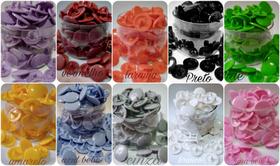 Botão De Pressão Ritas 500 Unidades / 10 Cores N 12