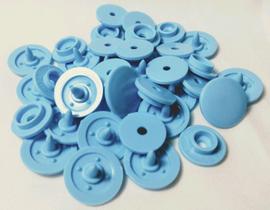 Botão de pressão ritas 50un tam 12 azul bebê 19