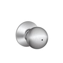 Botão de privacidade SCHLAGE F40ORB626 Orbit Satin Chrome