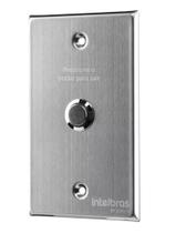 Botao de Saida Acionador Acionamento Abertura de Portas Botoeira Inox Bt 5000 Intelbras Botao de Saida Acionador Acionamento Abertura de Portas Botoeira Inox Bt 5000 Intelbras