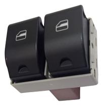 Botão de Vidro Elétrico Duplo Gol G4/G5/Fox/Crossfox/Polo - 1 Estagio (Fundo Marrom) Botão de Vidro Elétrico Duplo Gol G4/G5/Fox/Crossfox/Polo - 1 Estagio (Fundo Marrom)