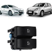 Botão de vidro elétrico duster logan megane 1.0 8200108269