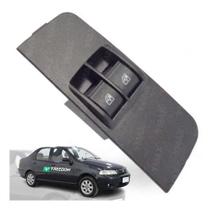 Botão de vidro elétrico fiat palio siena strada 2000 á 2005 dianteiro esquerdo (laranja) Botão de vidro elétrico fiat palio siena strada 2000 á 2005 dianteiro esquerdo (laranja)