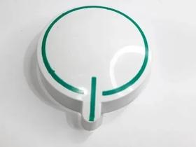 Botão Do Timer Verde Tanquinho Suggar Lavamax Genesis 10 Kg - Deplastic