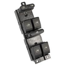 Botão do Vidro Elétrico Bora Golf Jetta Passat Led Verde Com Bloqueio do Vidro Trava Destrava Portas - OSPINA OSP021286