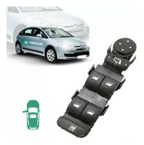 Botão do vidro elétrico citroen c4 hatch 1.6 2.0 16v c4 pallas 2.0 16v 2007 á 2016 dianteiro esquerd