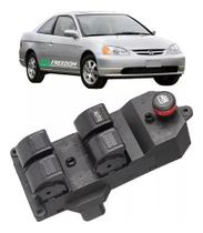 Botão do vidro elétrico honda civic 1.7 crv 2001 á 2006 c/5 botões
