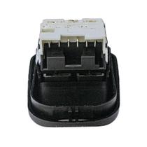 Botão do Vidro Elétrico Peugeot 206 207 Dianteiro Lado Motorista Led Laranja 6 Vias - OSPINA - OSP021249