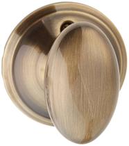 Botão Dummy Knob Schlage F170 SIE 609 Siena em latão antigo Botão Dummy Knob Schlage F170 SIE 609 Siena em latão antigo