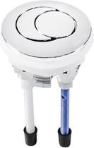 Botão Duplo Acionamento Cromado - Caixa Acoplada - Mecanismo Saída Torre - Astra