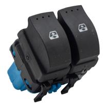 Botão Duplo Vidro Elétrico Duster Logan Sandero 2007 a 2014 Botão Duplo Vidro Elétrico Duster Logan Sandero 2007 a 2014