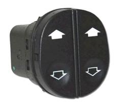 Botão Duplo Vidro Elétrico Ford Ka Fiesta Courier Esquerdo Botão Duplo Vidro Elétrico Ford Ka Fiesta Courier Esquerdo