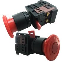 Botão Emergência 22mm 1nf Gira Destrava Cogumelo 10a