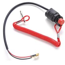 Botão Emergência Motor Popa Universal Yamaha Suzuki Jet Ski Botão Emergência Motor Popa Universal Yamaha Suzuki Jet Ski