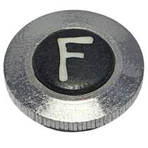 Botão F Acabamento Deca Prata C50 Cromado - 4492200 Botão F Acabamento Deca Prata C50 Cromado - 4492200