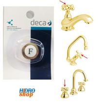 Botão F Dourado Para Acabamento Deca Belle Epoque Tradicional - 4492023