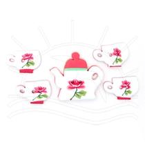 Botão Feito a Mão Veceli - Chá Vermelho Botão Feito a Mão Veceli - Chá Vermelho