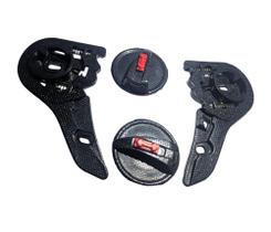 Botão Fixação Reparo reposiçao lateral p/ Viseira Capacete LS2 FF358 Botão Fixação Reparo reposiçao lateral p/ Viseira Capacete LS2 FF358