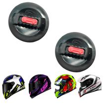 Botão Fixação Reparo Viseira Capacete Ls2 Ff358 Ff386 Ff396 1233