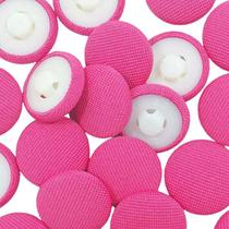 Botão Forrado Rosa 22mm com Pé 25Un 50Un 100Un uniformes camisas casacos ternos Botões 44471V