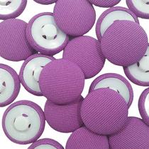 Botão Forrado Uva 22mm com Pé 25Un 50Un 100Un vestidos uniformes casacos blazer Botões 44487V