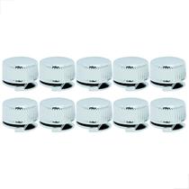 Botão Francês Cromado Para Fixação De Espelho C/ 10 Unidades Botão Francês Cromado Para Fixação De Espelho C/ 10 Unidades