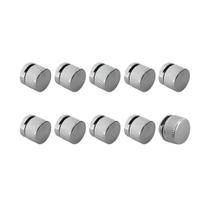 Botão francês para fixação de espelho Finesson ABS - 10un Botão francês para fixação de espelho Finesson ABS - 10un