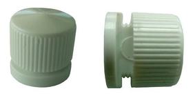 Botão Francês Suporte Espelho Plástico Branco - 4 Unidades Botão Francês Suporte Espelho Plástico Branco - 4 Unidades