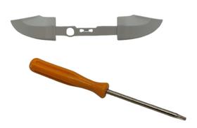 Botão gatilho RB e LB X bo x ONE SERIES S-X branco + chave T8 Botão gatilho RB e LB X bo x ONE SERIES S-X branco + chave T8