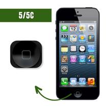 Botão home estático compatível com iPhone 5 e 5C preto - iMonster