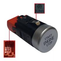 Botão ignição Start Stop Engine Virtus Polo T-cross Nivus 2g1959839b Botão ignição Start Stop Engine Virtus Polo T-cross Nivus 2g1959839b