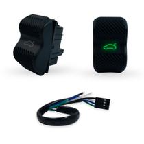 Botão Interruptor Abertura Porta Malas Gol G2 Led Verde