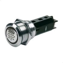 Botão Interruptor Alerta com Buzina e Luz Vermelha 12V BEP Botão Interruptor Alerta com Buzina e Luz Vermelha 12V BEP